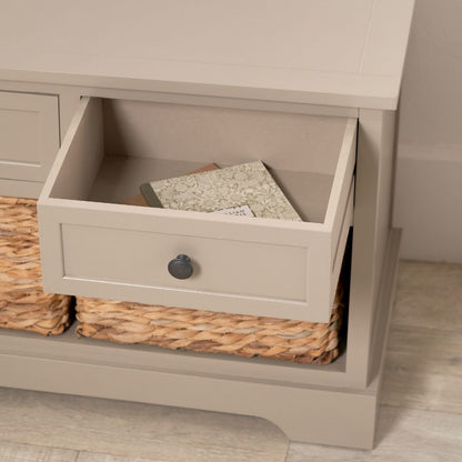 Devonshire Putty Pine Wood Sideboard
