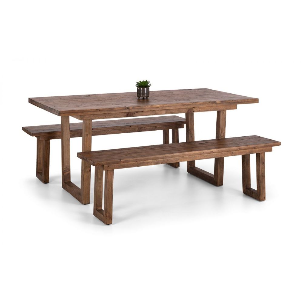Woburn Reclaimed Pine Dining Bench