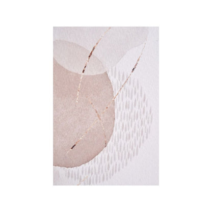 Canvases Natural Abstract with Natural Frame (Set of 2)