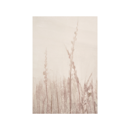 Natural and White Landscape Canvases with Natural Frames