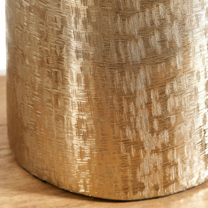 Metal Hammered Tall Vase