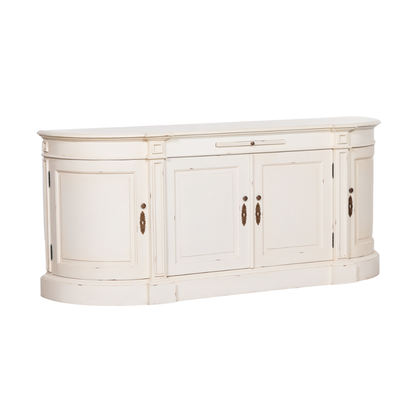 Elden Distressed Mahogany Large Buffet Sideboard