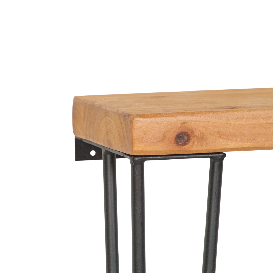 Brookleigh Rustic Pine 92cm Hall Console Table