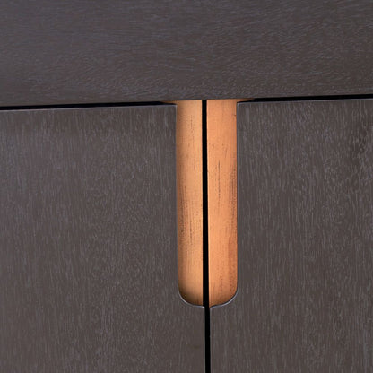 Gio Acacia Wood Shelf Unit