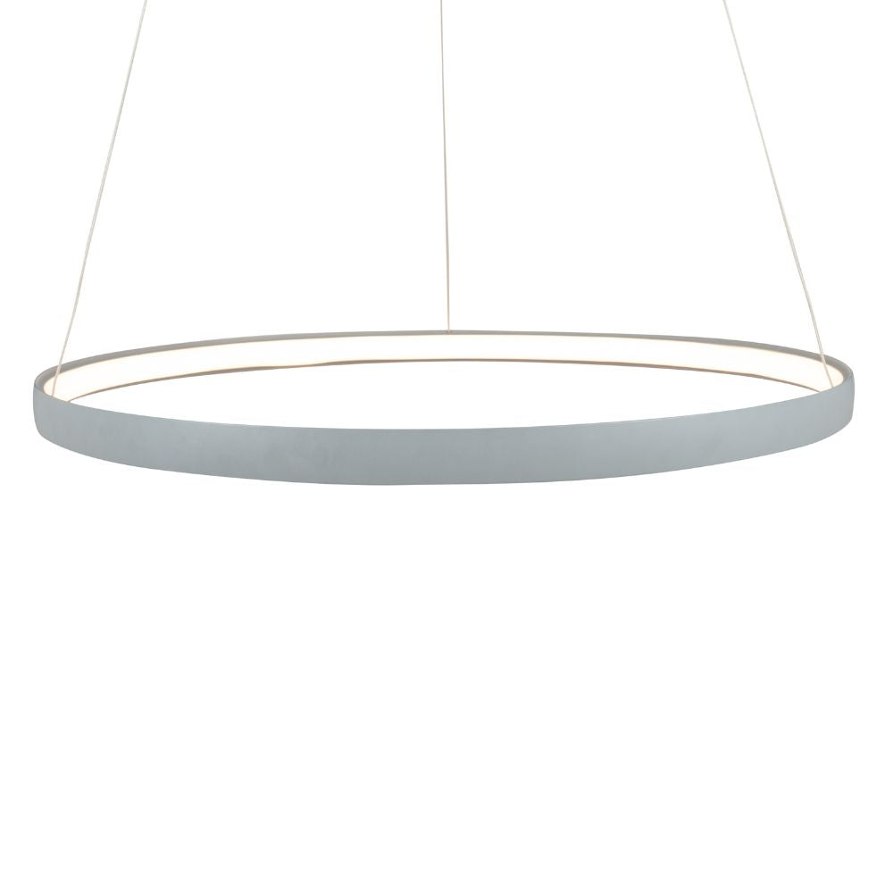 Orion Grey LED Round Pendant