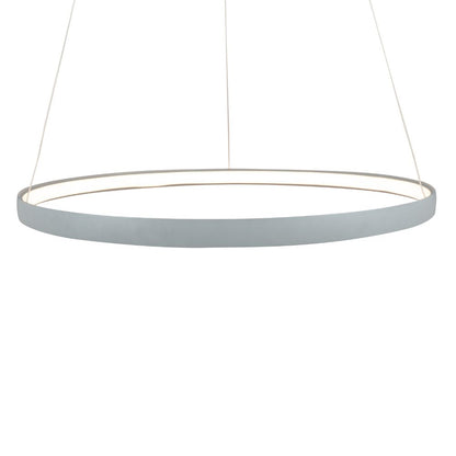Orion Grey LED Round Pendant