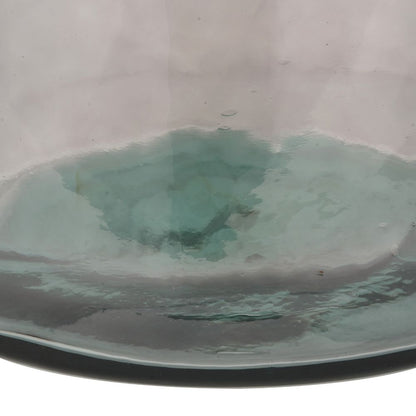 Recycled Glass Forest Green Bottle Vase