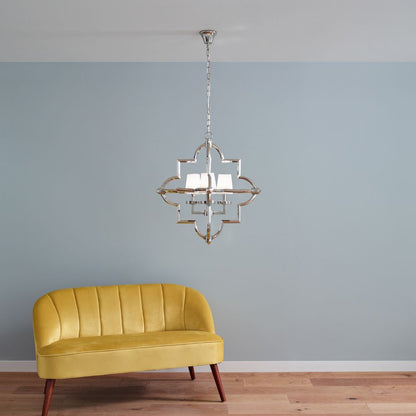 Zanetta Nickel Metal Four Shade Pendant