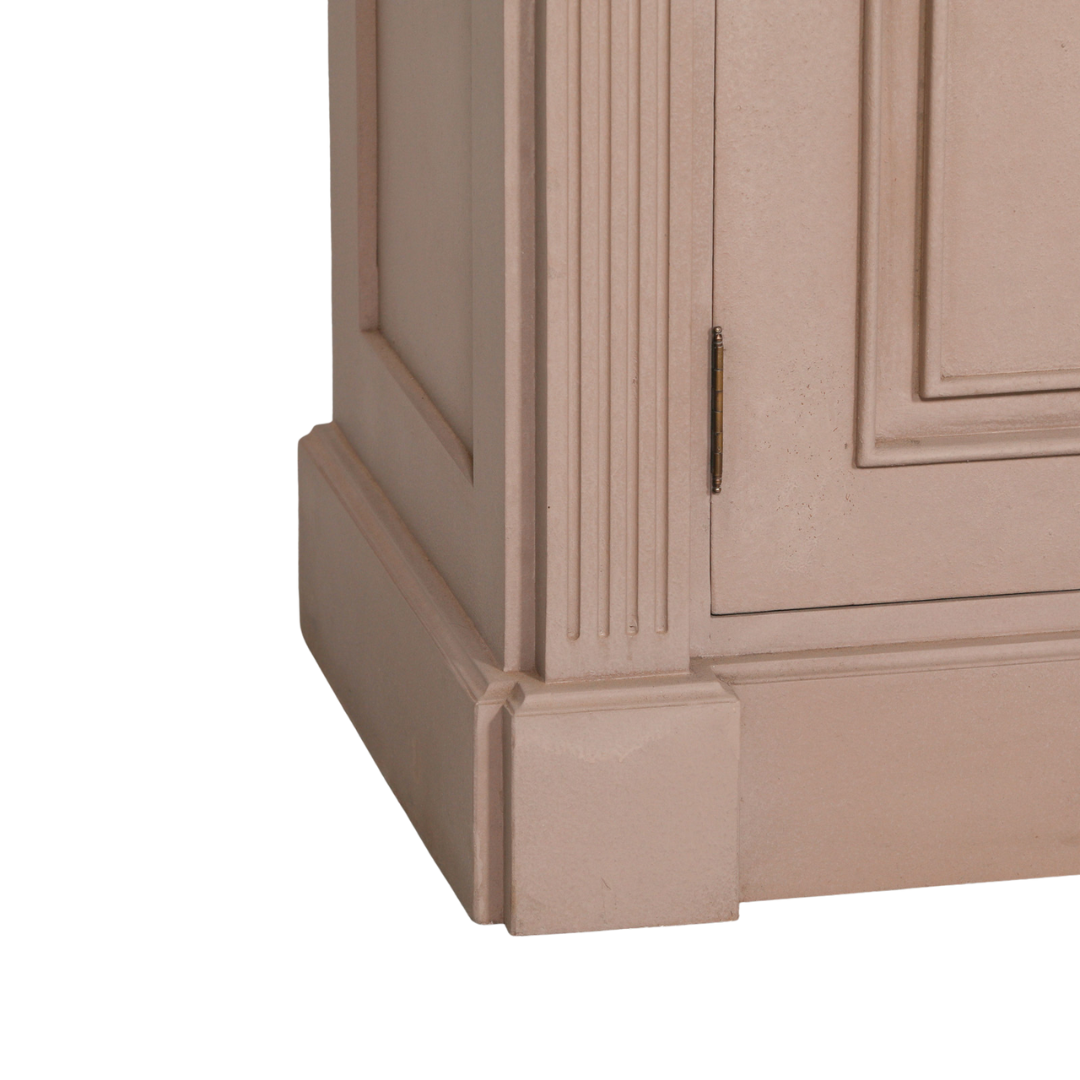 Elden Painted Mahogany Bookcase Display Cabinet
