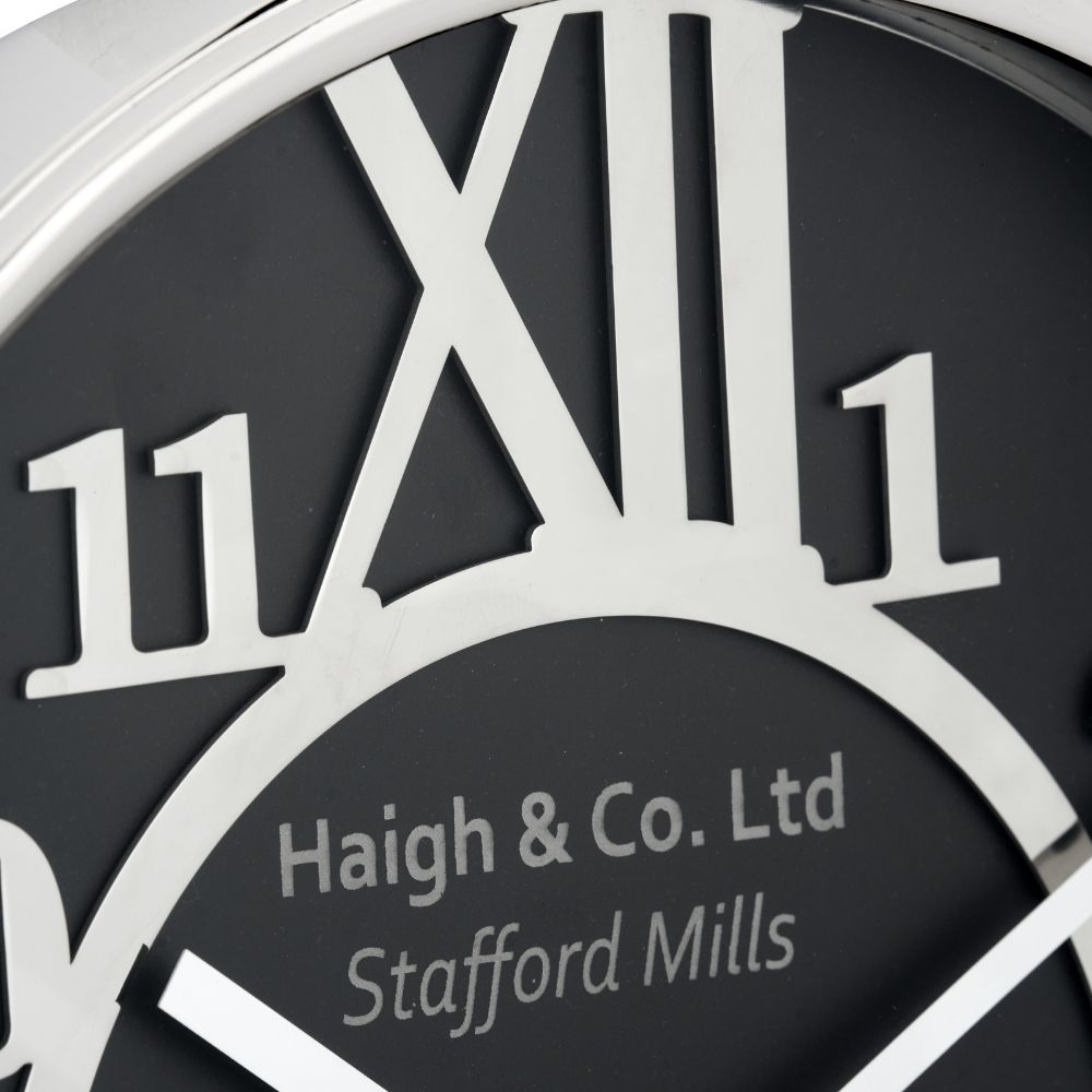 Metal Round Wall Clock