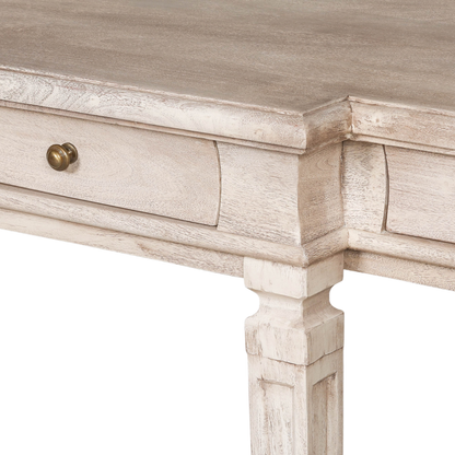 Everden Acacia Wood Console Table