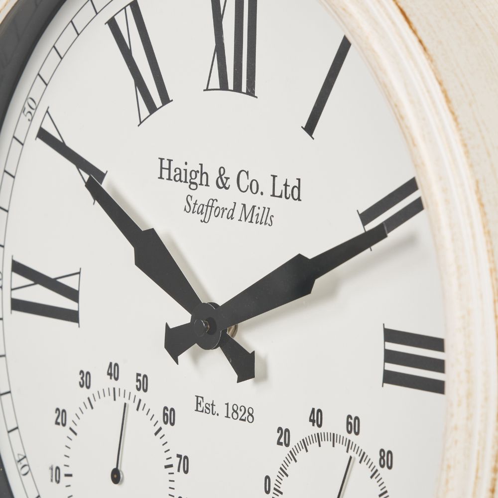 Antique Effect Indoor Outdoor Wall Clock