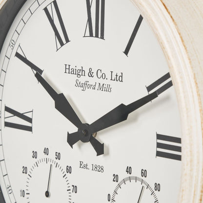 Antique Effect Indoor Outdoor Wall Clock