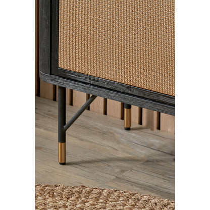 Fiji Black Acacia Wood Sideboard