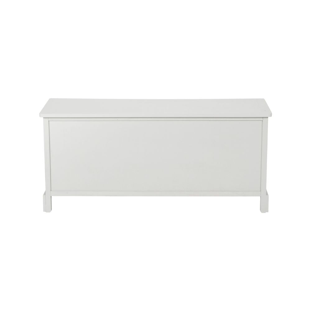 Croft Linen Pine Wood 3 Drawer Sideboard