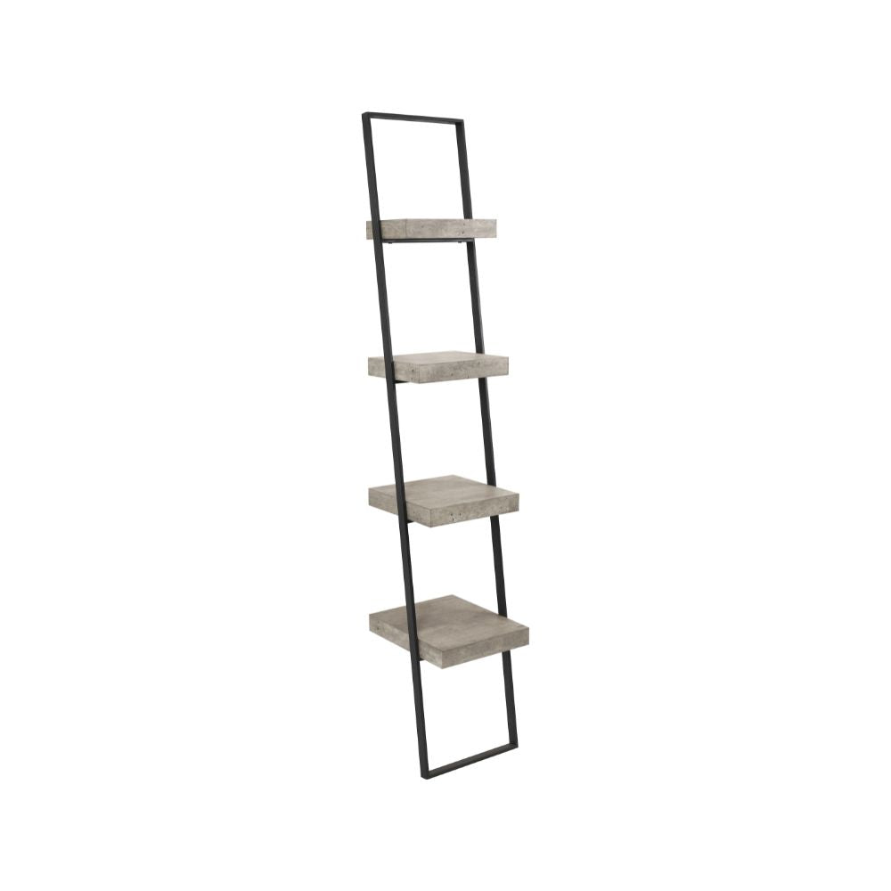 Jersey Concrete Effect 4 Shelf Unit
