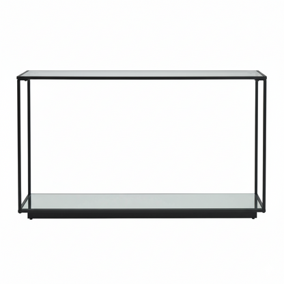Lennox Black Framed Console Table