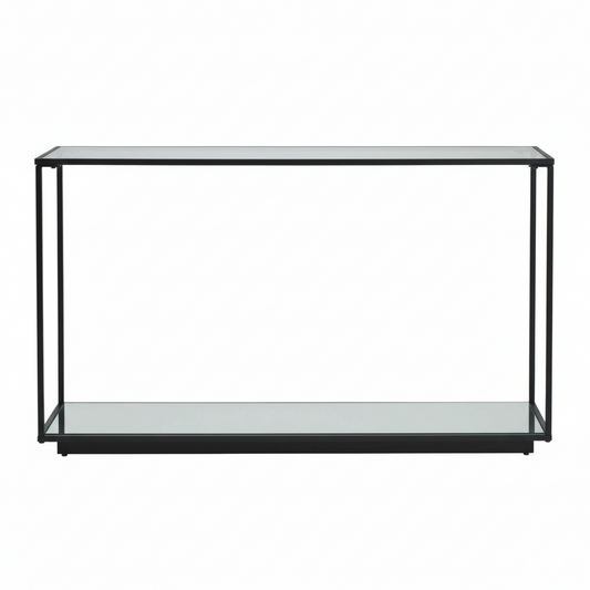 Lennox Black Framed Console Table