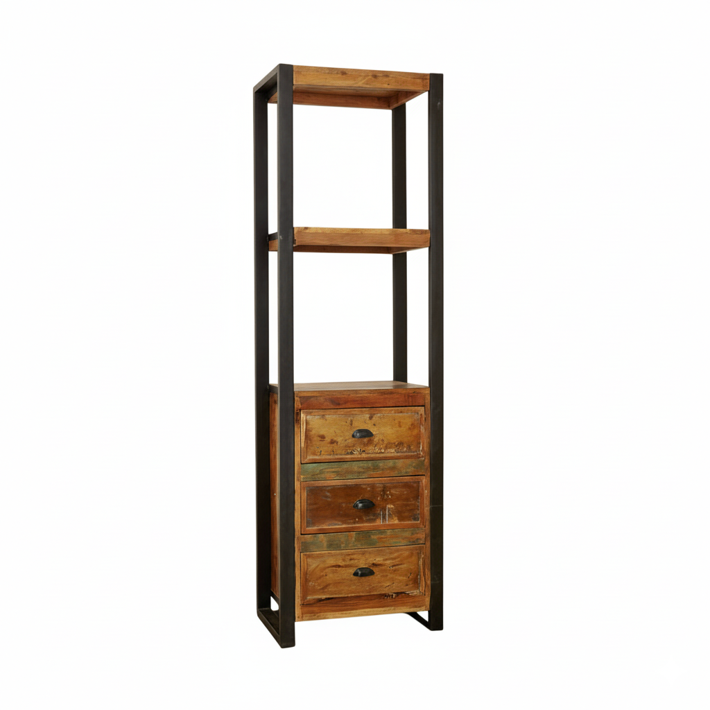 Urban Chic Alcove Bookcase With Drawers