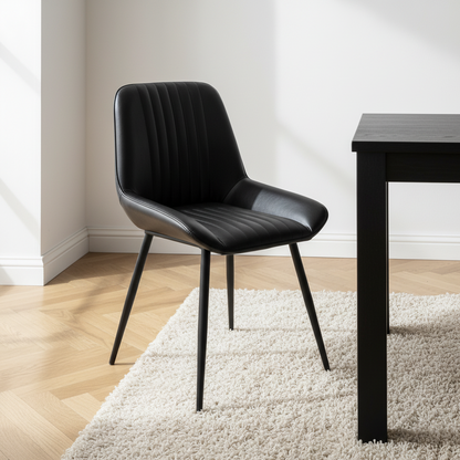Pembroke Leather Dining Chairs (Set of 2)