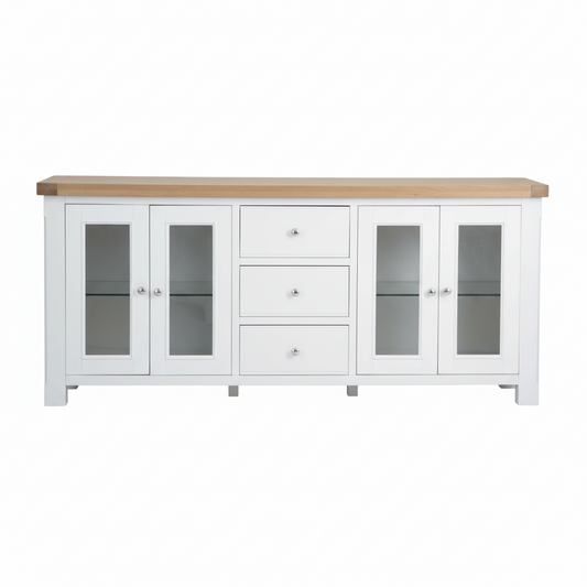Chesterfield Oak 4 Door Sideboard