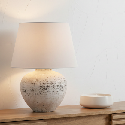 Regola Large Stone Ceramic Table Lamp