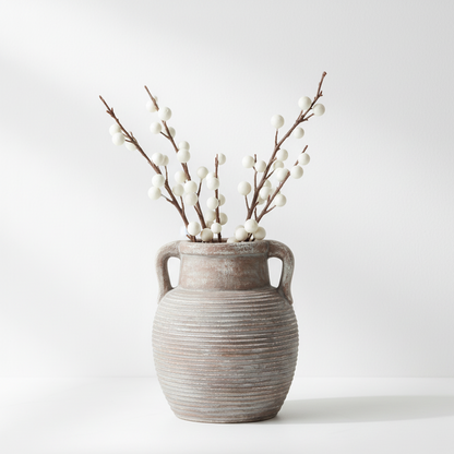 Siena Brown Amphora Pot