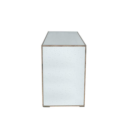 Brindisi Mirrored Glass Console Table
