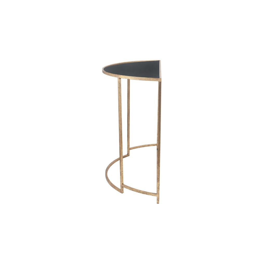 Veneziano Half Moon Console Table