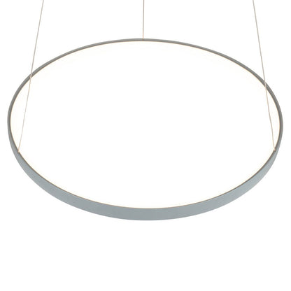 Orion Grey LED Round Pendant