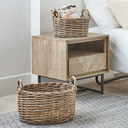 Kubu Oval Baskets (Set of2)