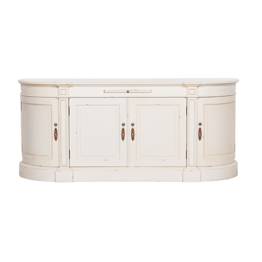 Elden Distressed Mahogany Large Buffet Sideboard