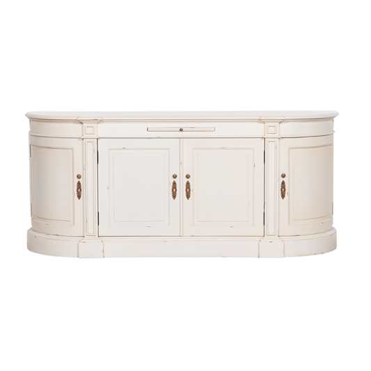Elden Distressed Mahogany Large Buffet Sideboard