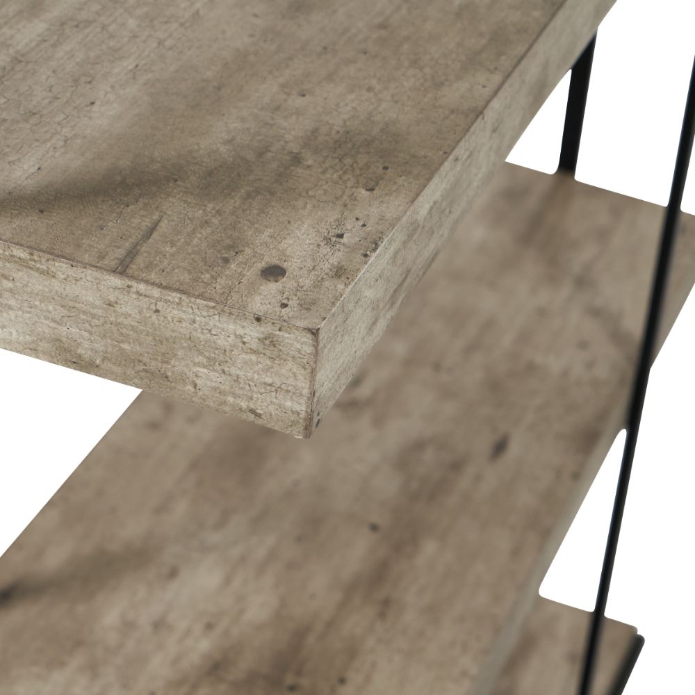 Jersey Concrete Effect 5 Shelf Unit