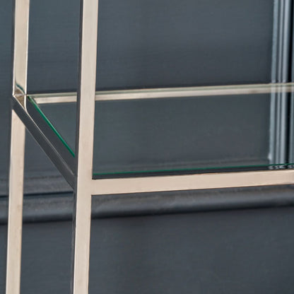 Aleandra Glass Console Table
