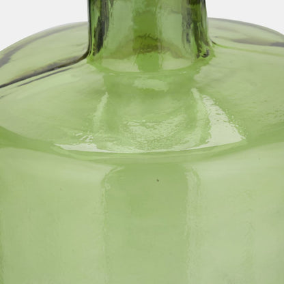 Recycled Glass Bottle Vase Tall
