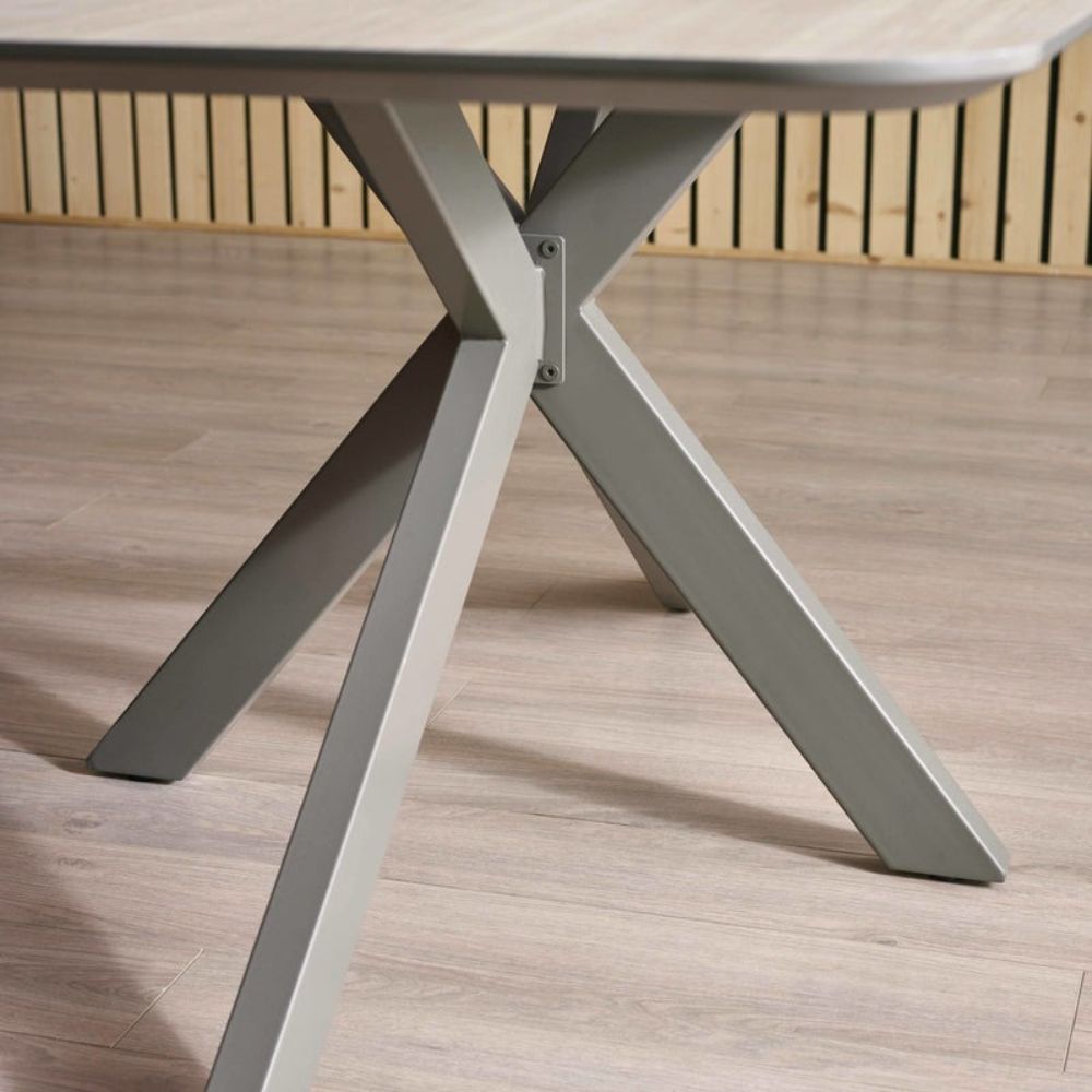 Noah Taupe Rectangular Dining Table
