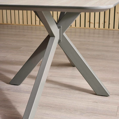 Noah Taupe Rectangular Dining Table