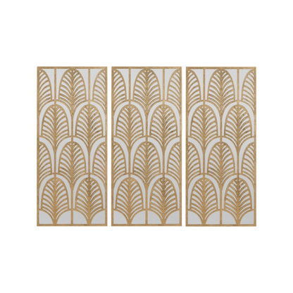 Metal Rectangular Mirrored Wall Art