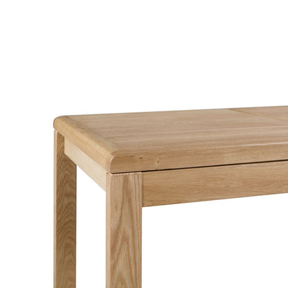 Curve 1.5m Oak Extendable Dining Table