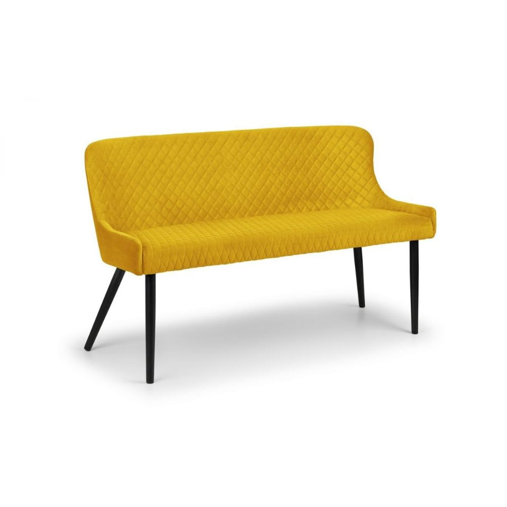 Luxe High Back Dining Bench