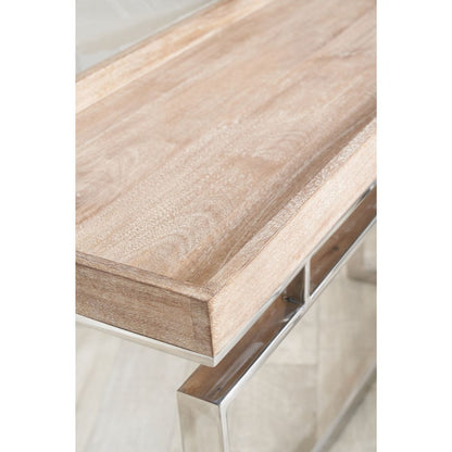 Evelyn Mango Wood Console Table