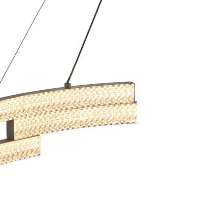 Sienna Metal LED Ring Pendant