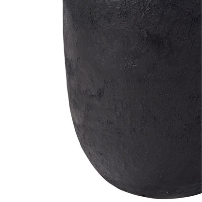 Fibrestone Black Decorative Tall Vase