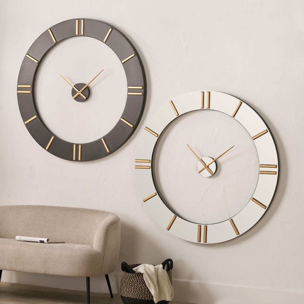2 Piece Open Wall Clock