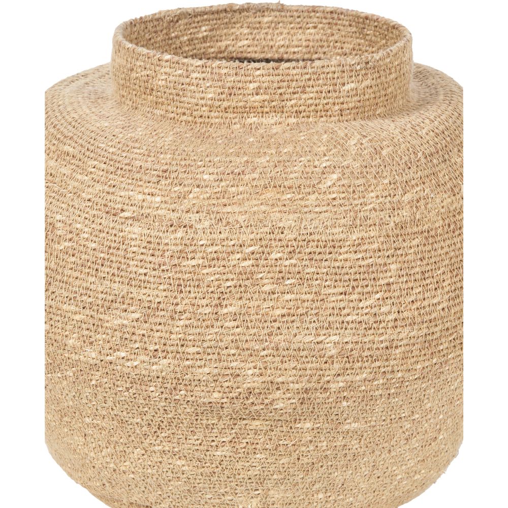 Seagrass Natural Urn Shaped Basket