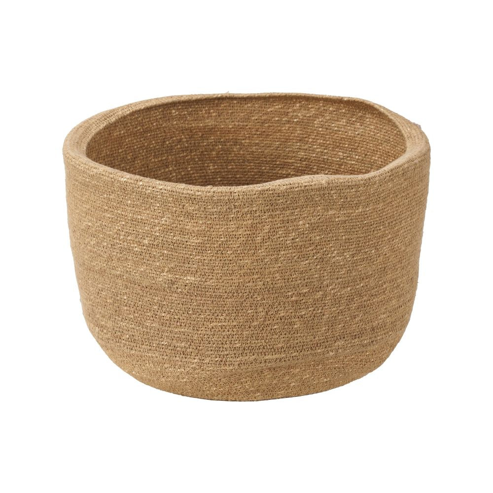 Seagrass Natural Round Basket