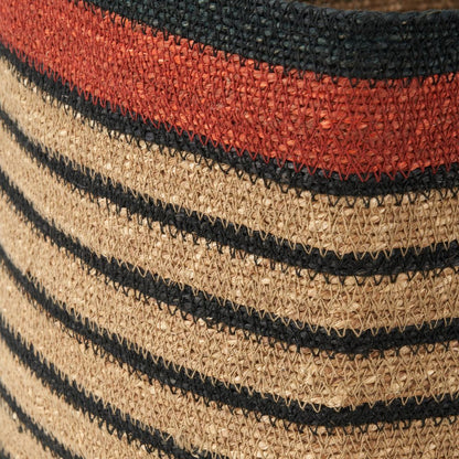 Seagrass Stripe Square Basket