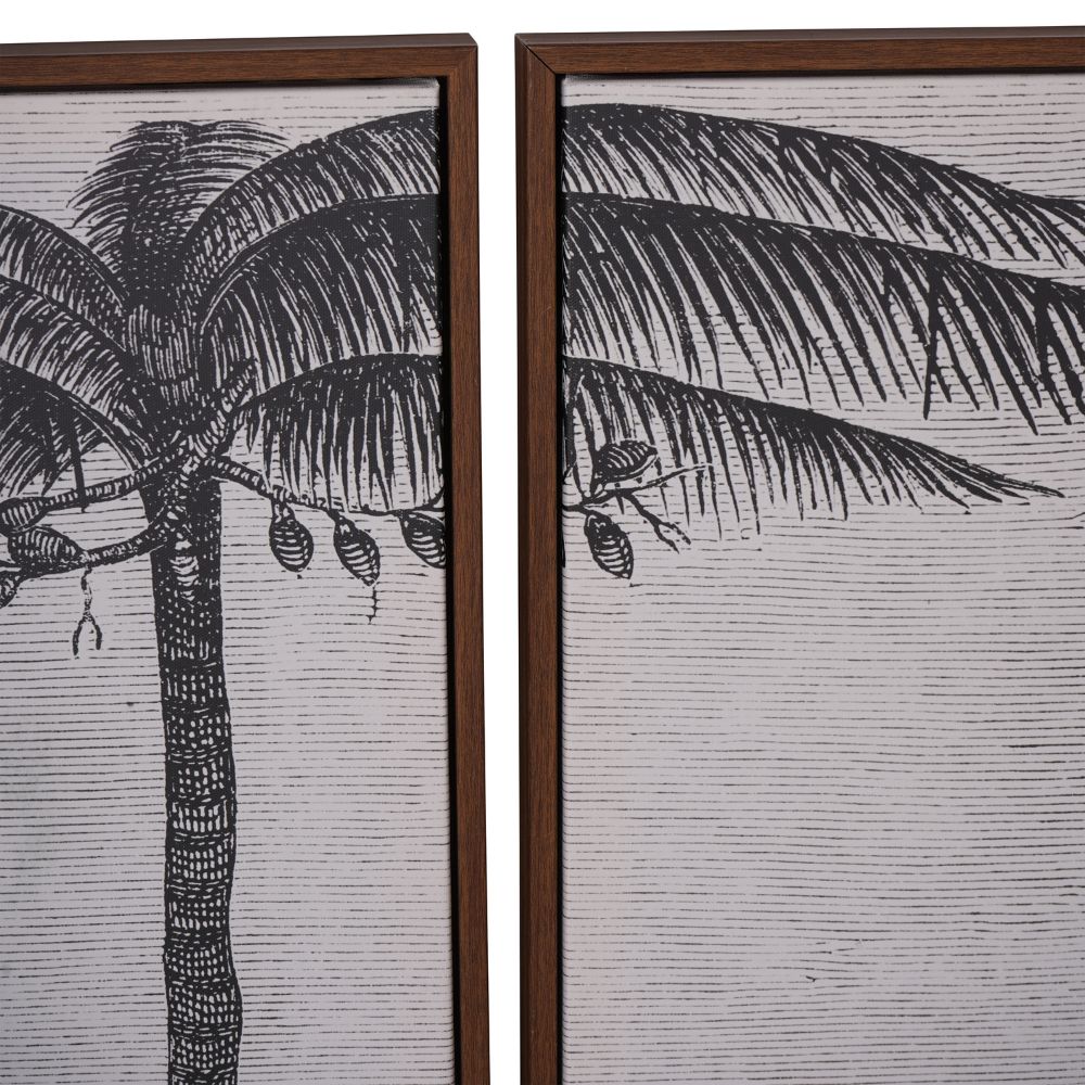 Palm Set of Four Framed Wall Art