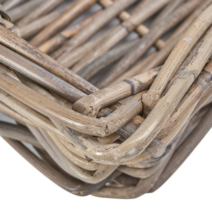 Kubu Grey Basket Trays (Set of 2)